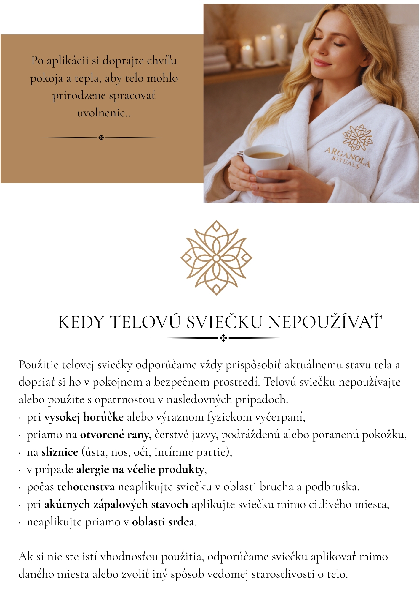 telové sviečky význam